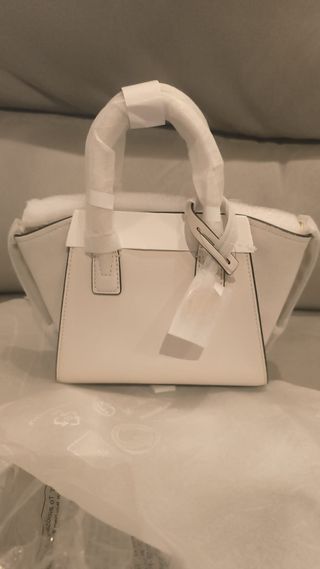 Borsa Michael Kors bianca e oro