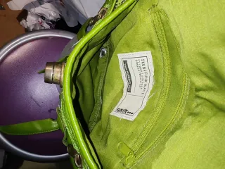 Mochila verde y multicolor Skunk funk work