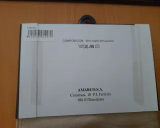 Bufanda Marco Beige con Flecos