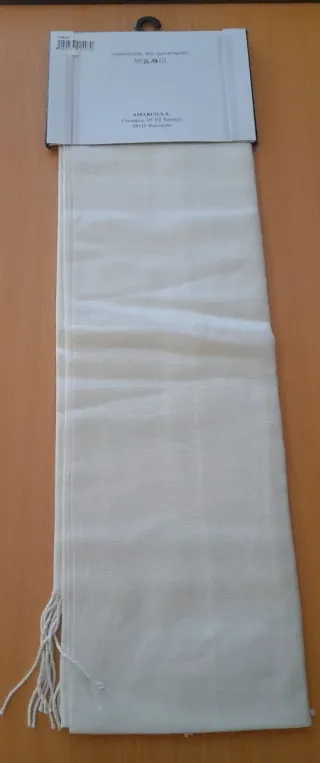 Bufanda Marco Beige con Flecos