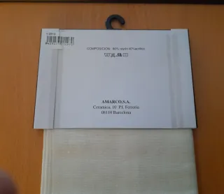 Bufanda Marco Beige con Flecos