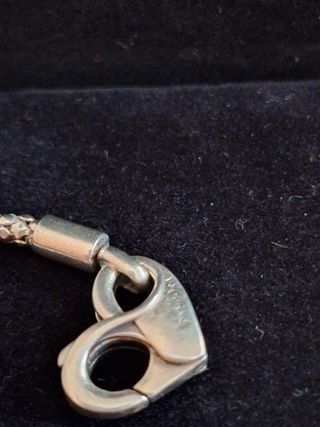 Pulsera Pandora Cierre Corazón Plata