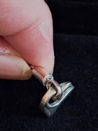 Pulsera Pandora Cierre Corazón Plata