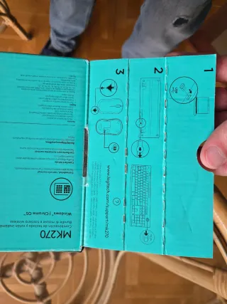 Teclado y Ratón Inalámbricos Logitech MK270