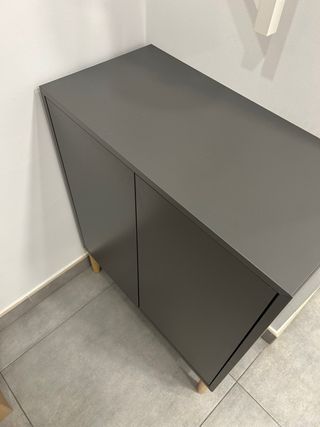 Armario de almacenaje gris