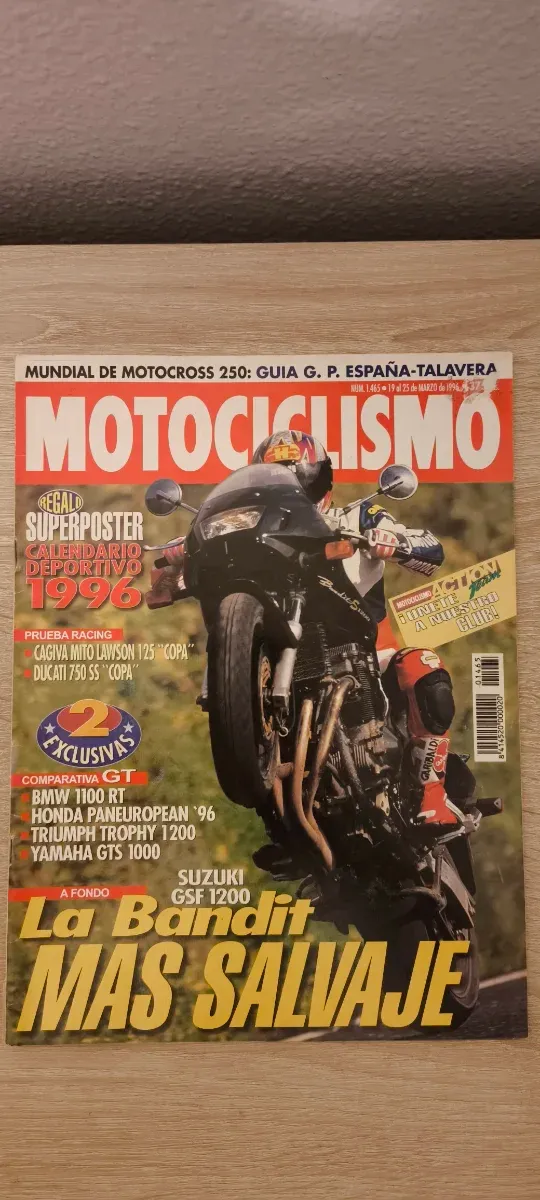 Revista Motociclismo 1996 Cagiva Lawson