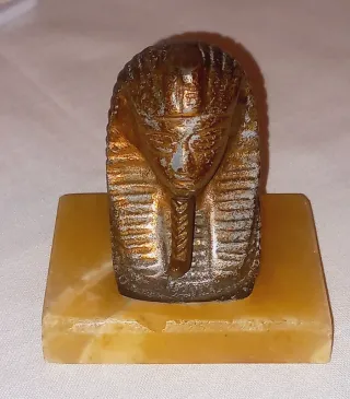 Réplica Esfinge com base mármore - Souvenir Cairo