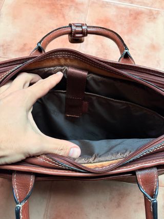 Portafolios de piel Katana Marrón