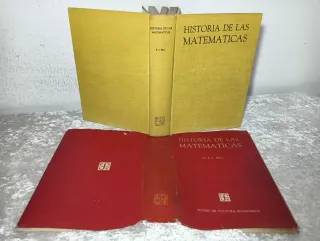 HISTORIA DE LAS MATEMÁTICAS , BELL ,1ª EDICIÓN