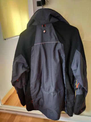 Cazadora Lotto Gris y Naranja