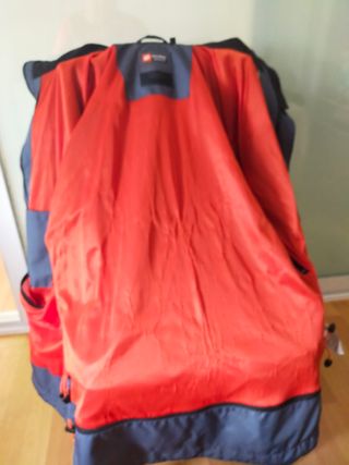 Cazadora Lotto Gris y Naranja