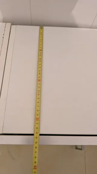 Armario Cocina Almacén Verde y Blanco