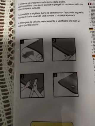 Sacchi Sottovuoto Profumati Lavanda 70x110cm