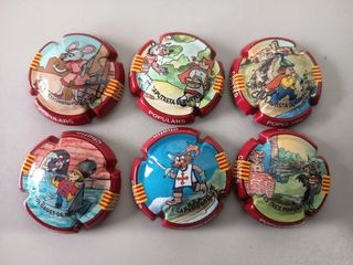 6 PLACAS DE CAVA CHATIN N1