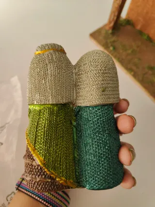 Presepe in legno con figure