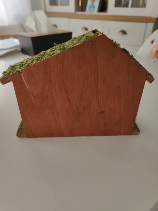 Presepe in legno con figure