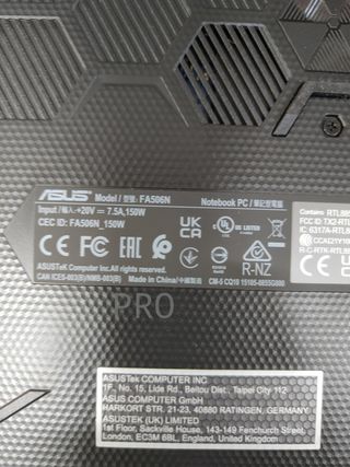 Portátil ASUS TUF Gaming A15