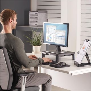 Fellowes - Soporte Elevador para Monitor estándar,