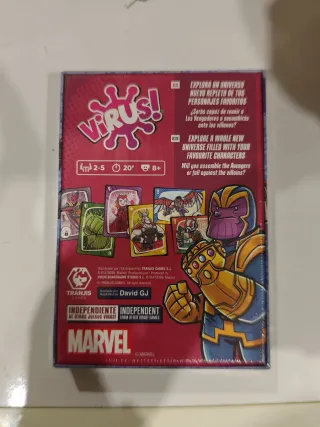 Juego de Mesa Virus! Marvel