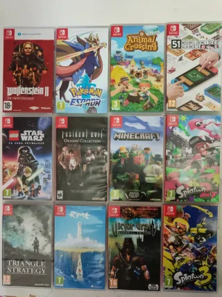 Lote 12 Videojuegos Nintendo Switch