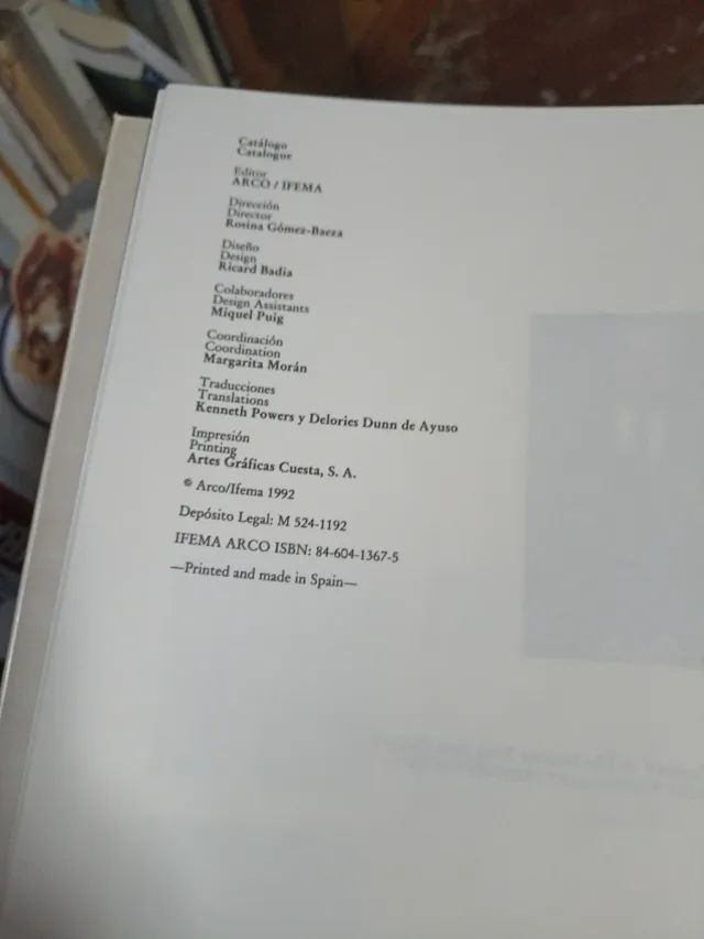 Arco 92 Madrid, 13-18 FEB