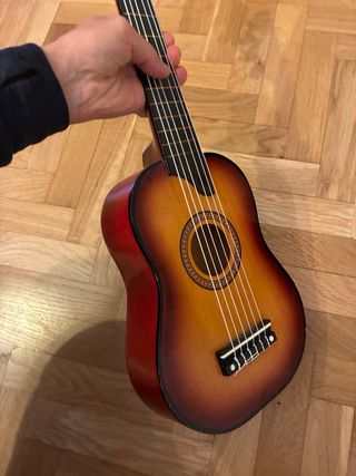 Guitarra infantil 6 cuerdas de juguete