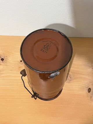 Contenitore Latte Vintage Marrone