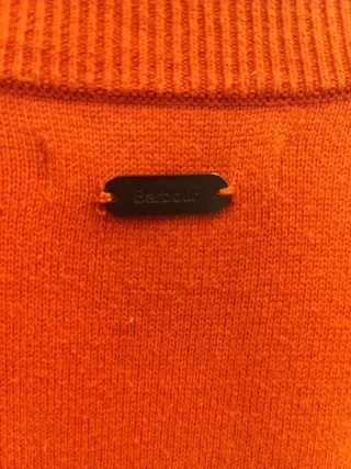 Jersey Barbour Naranja