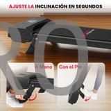 Cinta de correr con inclinacion manual -