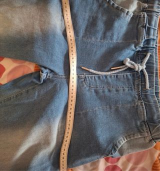 Vaqueros Jogger Curvy Azules