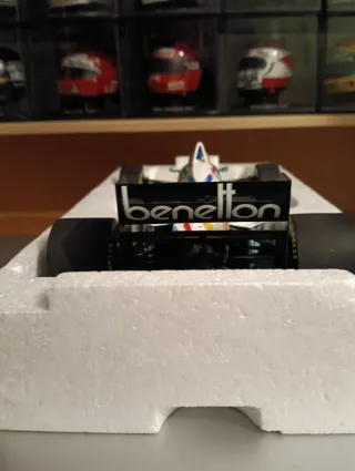 Benetton B186 Berger 1:18