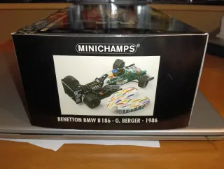 Benetton B186 Berger 1:18