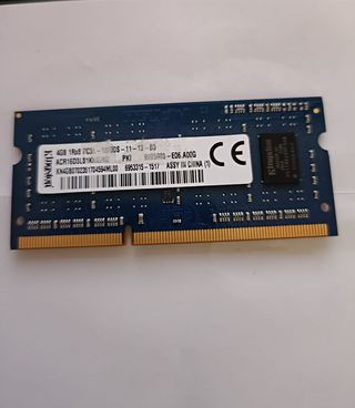 Memoria RAM Kingston 4GB DDR3L SO-DIMM 1600MHz