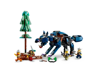 LEGO Creator 31132 Barco Vikingo Serpiente Midgard