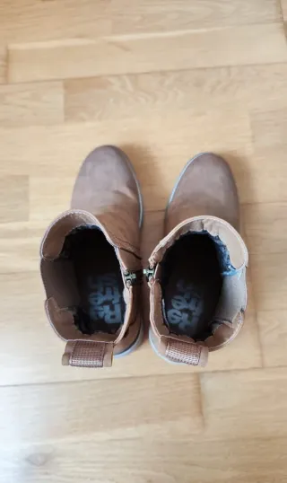 Botines marrones claritos