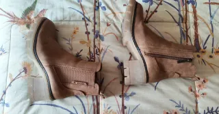 Botines marrones claritos