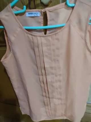 Blusa sin mangas BAMBOO rosa Talla S