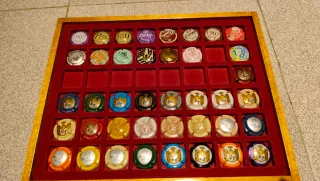 Lote de chapas de cava