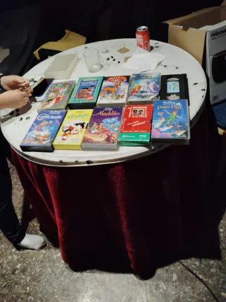 Lote 10 Películas VHS Disney Clásicas