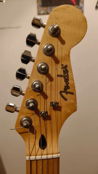 Fender Lite Ash Stratocaster Negra