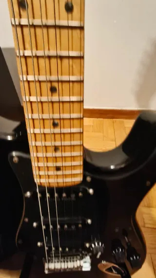 Fender Lite Ash Stratocaster Negra