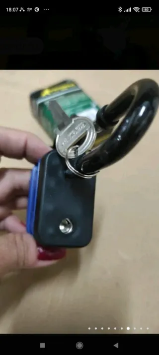 Candado especial para intemperie