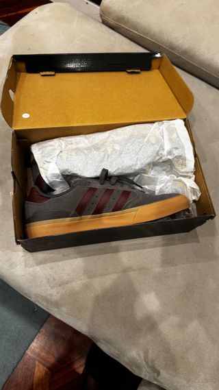 Adidas Busenitz Vulc II Zapatillas Grises/Burdeos