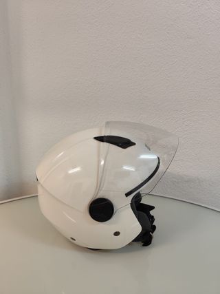 Casco Moto Jet UNIK Blanco