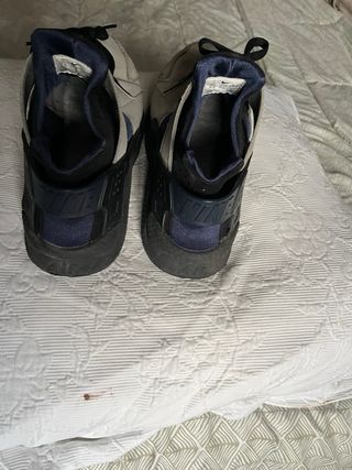 Zapatillas Nike Huarache Talla 46 Gris/Azul