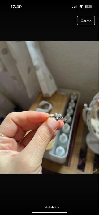 Anillo Corazón Plata de Ley