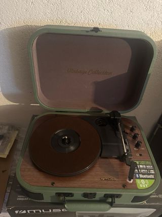 Tocadiscos Muse Bluetooth Digitalizador MP3