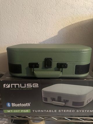Tocadiscos Muse Bluetooth Digitalizador MP3