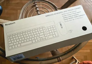 Teclado y Ratón Inalámbricos Cimitech KF10+TM013