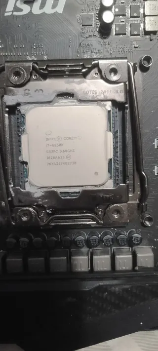 Placa Base MSI + Microprocesador
